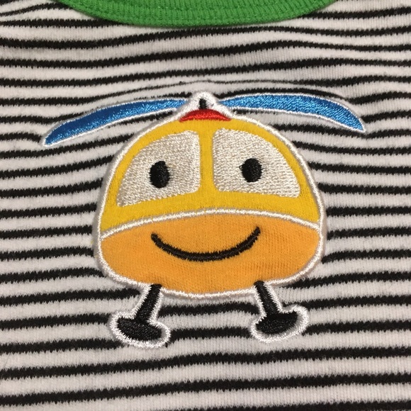 6m (5/$20) Helicopter Onesies w/Pants - Picture 5 of 9